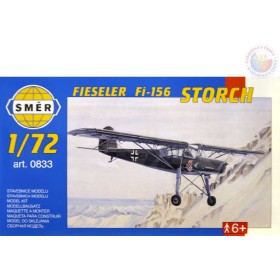 SMĚR Model letadlo Fieseler Fi156 Storch 1:72 (stavebnice letadla)