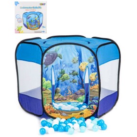 Stan podmořský svět 90x70x90cm baby herní set s míčky 100ks