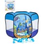 Stan podmořský svět 90x70x90cm baby herní set s míčky 100ks