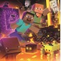 RAVENSBURGER Puzzle 3x49 dílků Minecraft Biomes 21x21cm skládačka 3v1