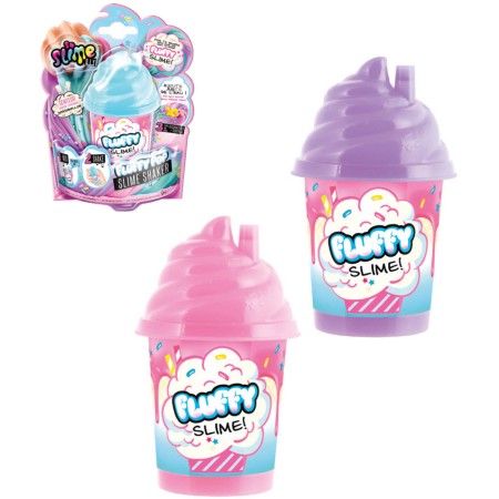 EP line So Slime Fluffy výroba slizu set kelímek s figurkou a doplňky 3 druhy