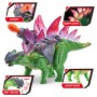 ZURU Robo Alive Stegosaurus chodí střílí svítí ve tmě na baterie Světlo Zvuk
