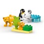 LEGO DUPLO Rodinky divokých zvířat: Tučňáci a lvi 10442 STAVEBNICE