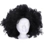 KARNEVAL Paruka černé kudrnaté vlasy *KARNEVALOVÝ DOPLNĚK*