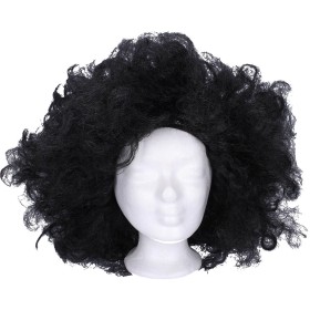 KARNEVAL Paruka černé kudrnaté vlasy *KARNEVALOVÝ DOPLNĚK*