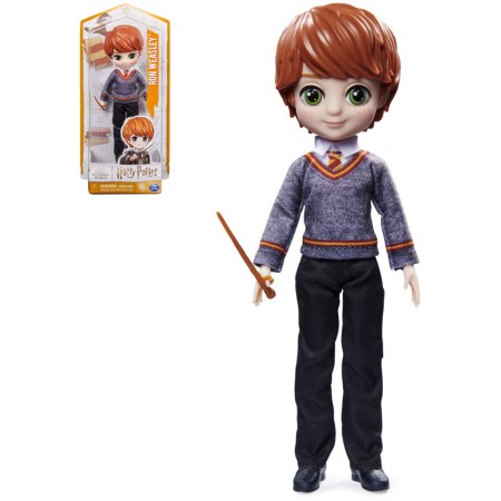 SPIN MASTER Ron figurka 20cm s kouzelnickou hůlkou (Harry Potter)