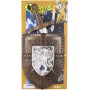 Rytíř set dětský meč + štít plast na kartě