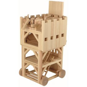 WALACHIA Obléhací věž W74 Creative Kit DŘEVĚNÁ STAVEBNICE