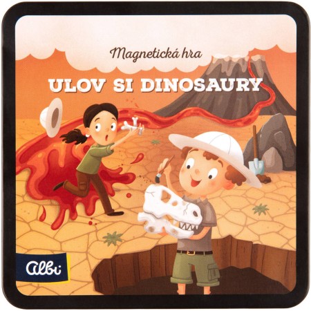 ALBI HRA Ulov si dinosaury magnetická *SPOLEČENSKÉ HRY*
