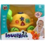 Želva baby tahací zvířátko na baterie pro miminko 2 barvy Světlo Zvuk