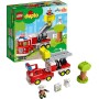 LEGO DUPLO Hasičský vůz na baterie Světlo Zvuk 10969 STAVEBNICE