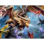 PUZZLE 3D Draci 31x23cm 100 dílků skládačka v krabici
