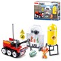 SLUBAN Fire Dálkově ovládaný robot 130 dílků + 1 figurka STAVEBNICE