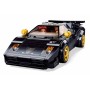 SLUBAN Model Bricks Auto italský černý sporťák 254 dílků + 2 figurky STAVEBNICE