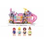 SLUBAN Girls Dream Autobus hudební karavan 412 dílků + 4 figurky STAVEBNICE