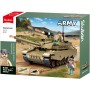 SLUBAN ARMY Bitevní tank M1 322 dílků + 2 figurky STAVEBNICE