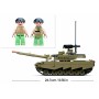 SLUBAN ARMY Bitevní tank M1 322 dílků + 2 figurky STAVEBNICE