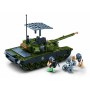 SLUBAN ARMY Bitevní tank IFR T90AS 326 dílků + 3 figurky STAVEBNICE