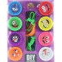Modelína veselá kreativní set 8 kelímků s tvořítky