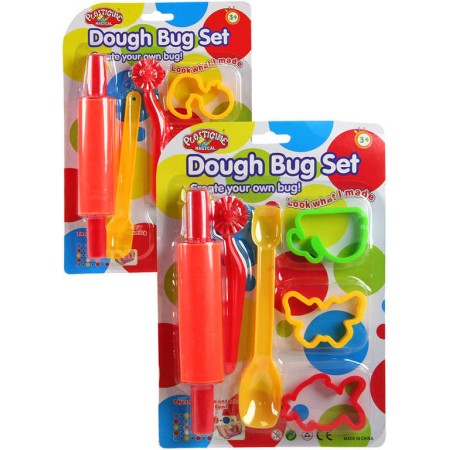 Kreativní set váleček s nástroji na tvoření z modelíny 2 druhy v sáčku