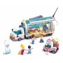 SLUBAN Metropolis Mobilní ošetřovací vůz 477dílků + 5 figurek STAVEBNICE