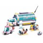 SLUBAN Metropolis Mobilní ošetřovací vůz 477dílků + 5 figurek STAVEBNICE