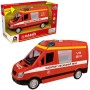Auto hasiči dodávka 21cm český hlas posádky na baterie Světlo Zvuk CZ