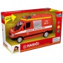 Auto hasiči dodávka 21cm český hlas posádky na baterie Světlo Zvuk CZ