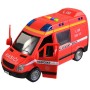 Auto hasiči dodávka 21cm český hlas posádky na baterie Světlo Zvuk CZ