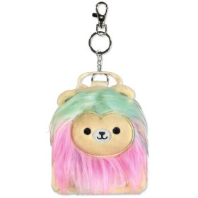 PLYŠ Squishmallows mikrobatůžek Lev Leonaro přívěsek na klíče