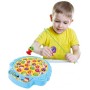 MAC TOYS Hra Hladové rybičky Chytání rybiček set se čtyřmi pruty 2 barvy