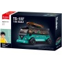 SLUBAN Model Bricks Surfařský vůz TS-1 276 dílků + figurka STAVEBNICE