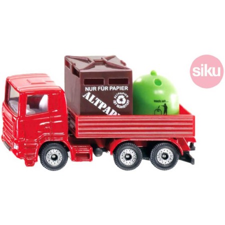 SIKU Auto recyklační Na komunální odpad Set KOV
