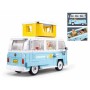 SLUBAN Model Bricks Auto obytný vůz TS-2 265 dílků + figurka STAVEBNICE