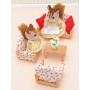 Sylvanian Families sedačka + stoleček nábytek doplněk k herním sadám