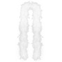 KARNEVAL Boa bílé s peřím 180cm *KARNEVALOVÝ DOPLNĚK*