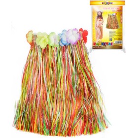 KARNEVAL Sukně Hawaii 72cm barevná dospělá KOSTÝM