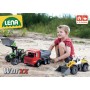 LENA WORXX Auto Mercedes-Benz Arocs popeláři funkční + 2 popelnice