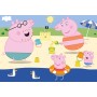 DINO Puzzle Peppa Pig Na dovolené 2x48 dílků 26x18cm skládačka