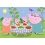 DINO Puzzle Peppa Pig Na dovolené 2x48 dílků 26x18cm skládačka
