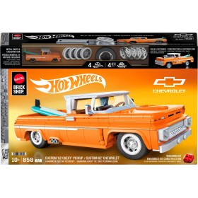 MATTEL Mega Hot Wheels prémiová edice auto Chevy 858 dílků stavebnice