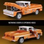 MATTEL Mega Hot Wheels prémiová edice auto Chevy 858 dílků stavebnice