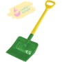 ROLLY TOYS Lopata pro děti na sníh 71cm plastové hráblo T ručka zelené