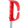 PLASTKON Lyže carvingové Baby Ski 90cm Růžové s vázáním a holemi