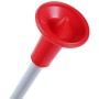 PLASTKON Lyže carvingové Baby Ski 90cm Růžové s vázáním a holemi