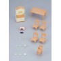 Sylvanian Families jídelna stůl s židlemi a kredencí nábytek doplněk k herním sadám