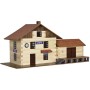 WALACHIA Nádraží vlakové W36 Hobby Kit DŘEVĚNÁ STAVEBNICE