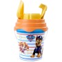 Pískový set kyblík s formičkou a nástroji Tlapková Patrola sada na písek 5ks