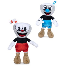 PLYŠ Cuphead a Mugman 25cm postavička 2 druhy *PLYŠOVÉ HRAČKY*