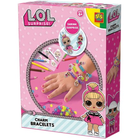 SES CREATIVE L.O.L. Surprise! Výroba náramků kreativní set v krabici